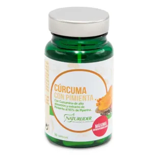 Naturlider Turmeric with Pepper 30 VegCaps