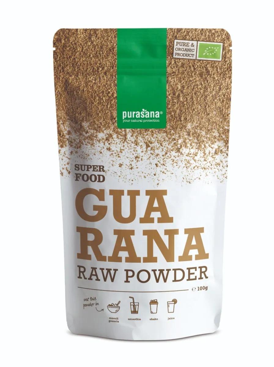 Purasana Vegan Polvere di Guaranà Bio 100g