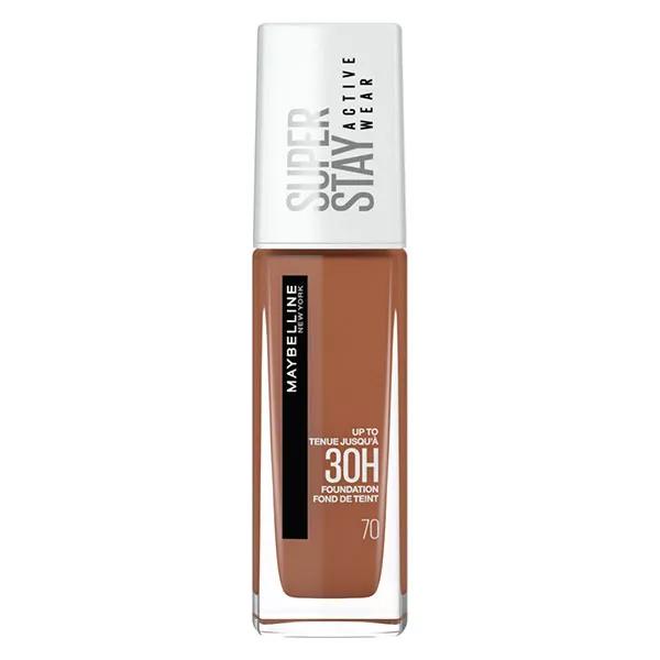 Base de maquillaje Maybelline Superstay 30h n.° 70 Cacao 30 ml