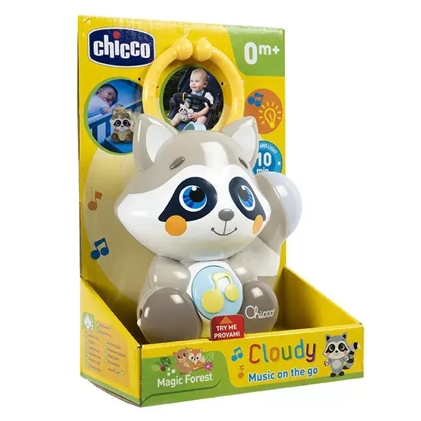 Chicco Magic Forest Sonajero Cloudy Music On the Go