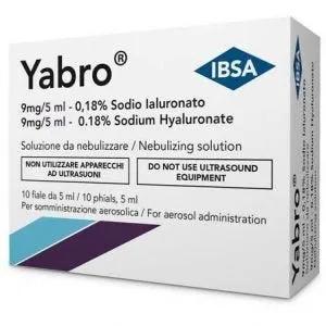 Yabro Soluzione per Aerosol 0,18% 10 Fiale da 5 ml