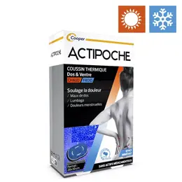 Actipoche Thermothérapie Coussin Thermique Microbilles Dos et Ventre 1 unité