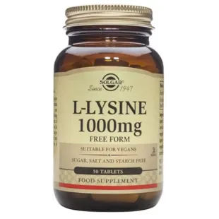 Solgar L-lysine 00mg 50 tablets