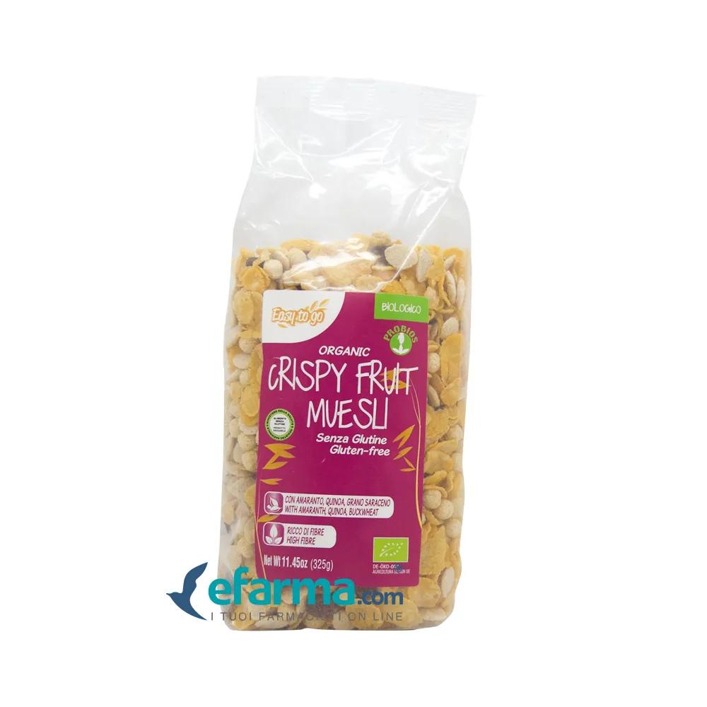 Easy To Go Crispy Fruit Muesli Biologico Senza Glutine 325 g