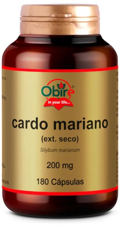 Estratto secco di cardo mariano Obire 200 mg 180 capsule