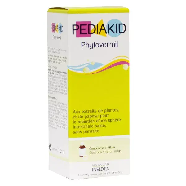 Pediakid Phytovermil Arôme Fruits Rouges 125ml