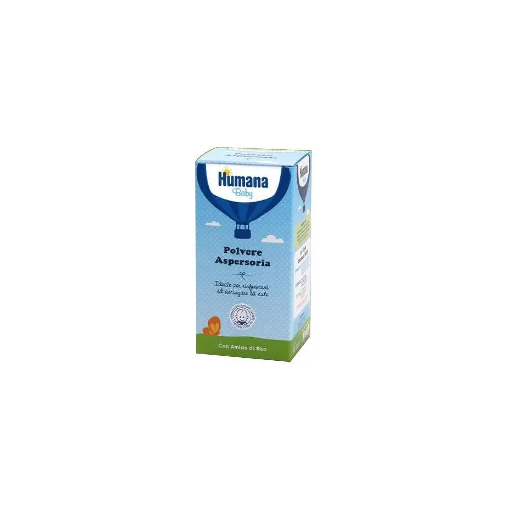 Humana Baby Polvere Aspersoria Lenitiva Rinfrescante Assorbente 150g