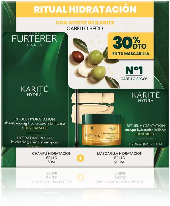 René Furterer Karité Hydra Shampooing 200 ml + Masque 200 ml