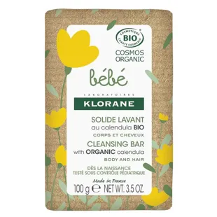 Klorane Limpador Sólido de Calêndula Orgânica Baby 100 gr