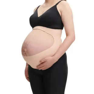 Momcozy YB001 Maternity Support Belt, Prenatal Size 2XL, Pink