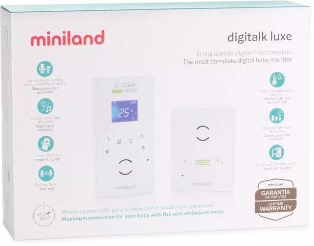 Miniland Digitalk Luxe Baby Monitor