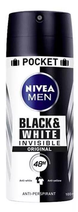 Nivea Nivea Men desodorizante Spray Black And White invisívelMen 100ml