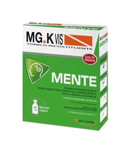 Mg-K Vis Mente Integratore Tonico Ricostituente 10 Flaconcini 