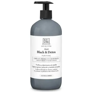 Soivre Black &amp; Detox Hair Mask 100 ml