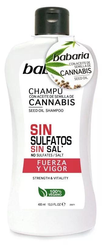 Babaria Champú Cannabis Fuerza y Vigor 400ml