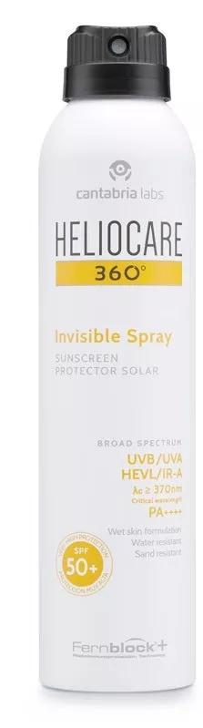Heliocare 360 ​​​​​​Unsichtbares Spray SPF50 200 ml