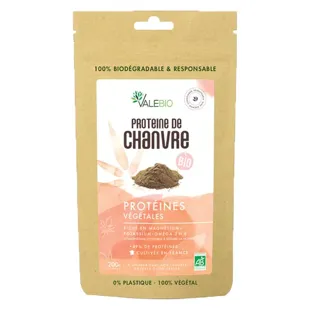 Valebio Protéine de Chanvre Bio 200g