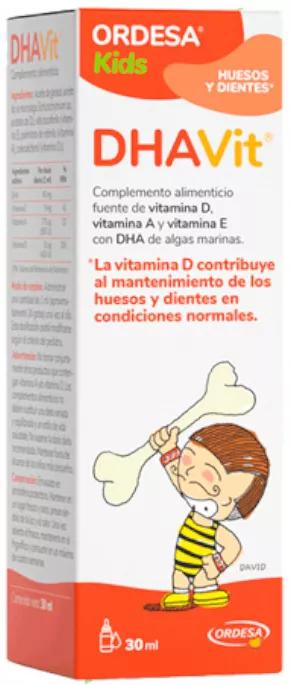 Ordesa Dhavit Para Crianças Em gotas 30ml