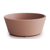 Mushie Bowl with Suction Cup Solid Blush