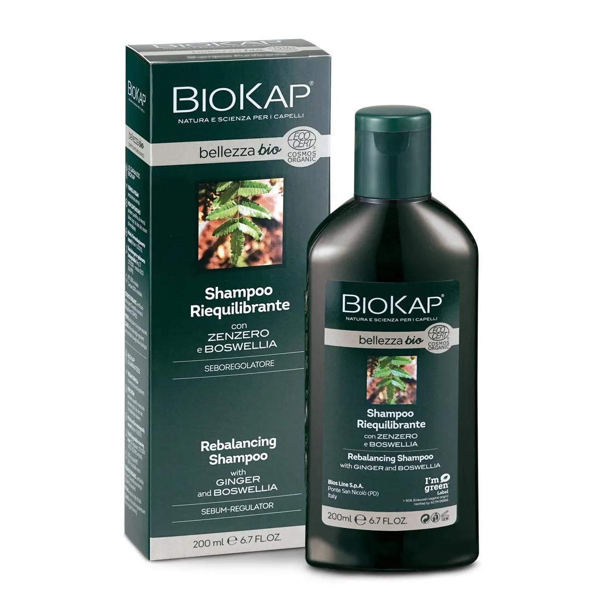 Biokap Bellezza Bio Shampoo Riequilibrante Cosmos Organic 200 Ml