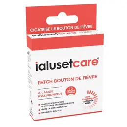 Ialusetcare Patch Bouton de Fièvre boite de 10