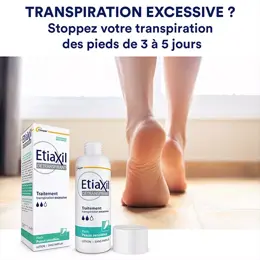 ETIAXIL Déodorant Détranspirant Transpiration Excessive SENSITIVE Pieds 15ml