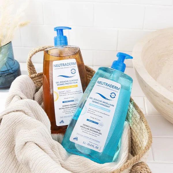 Gel Douche Neutre Bébé & Peau Sensible – Neutraderm – Ph Neutre, 100% Naturel