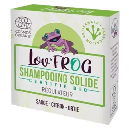 Lov'FROG Shampoing Solide Régulateur Bio 50g