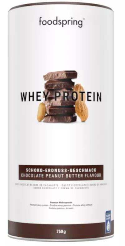 foodspring Whey Protein Pindakaas en Chocolade 750 gr