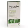 Acorelle Epilation Bande de Cire Froide Aisselles et Maillot Bio 20 bandes