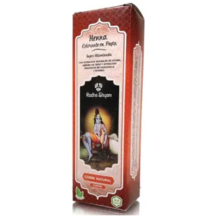 Radhe Shyham Pasta de Henna Cobre Natural 200 ml
