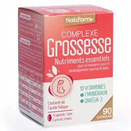 Nat & Form Complexe Grossesse 90 gélules