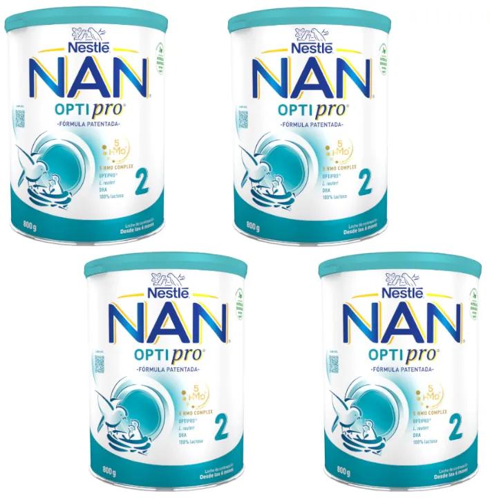 Nestlé Nan Optipro 2 Folgemilch 4x800 gr