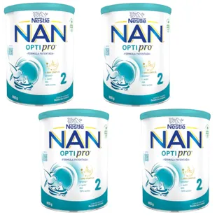 Nestlé Nan Optipro 2 Leite de Seguimento 4x800 gr