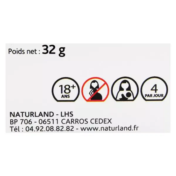 Naturland cola de cereza 75 vegecaps