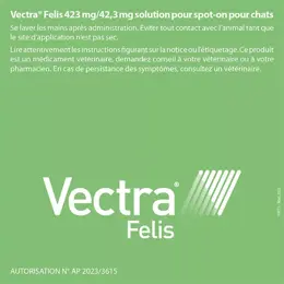 Vectra® Felis solution spot-on pour chats 12 pipettes