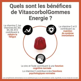 Vitascorbol Gommes Energie 50 gommes