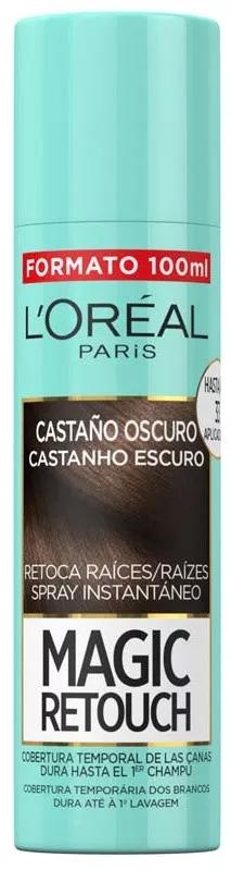 L'Oréal Magic Retouch Spray Retoca Raíz Castaño Oscuro 100 ml