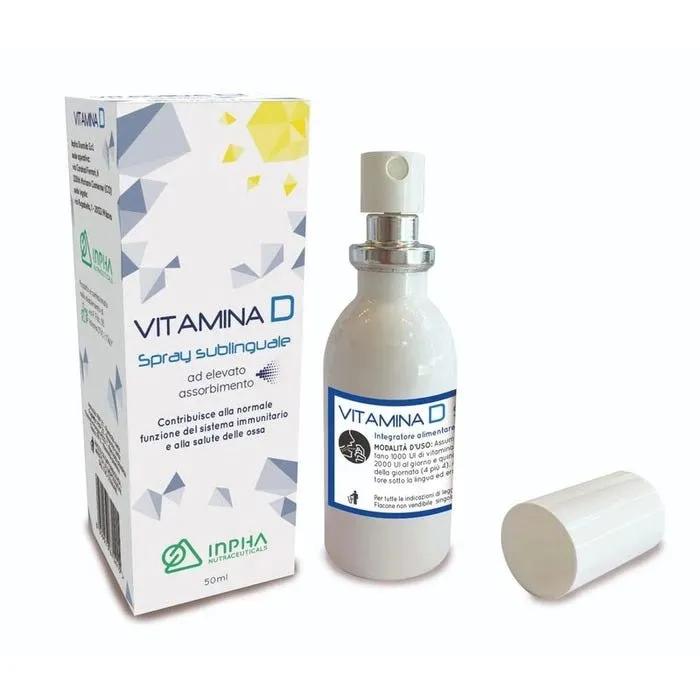 Inpha Vitamina D Spray Sublinguale 50 ml