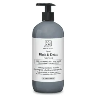 Soivre Black &amp; Detox Hair Mask 500 ml