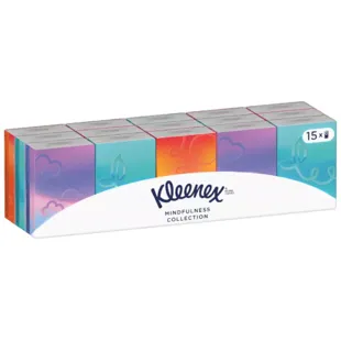 Pocket handkerchiefs Kleenex collection 15 packages