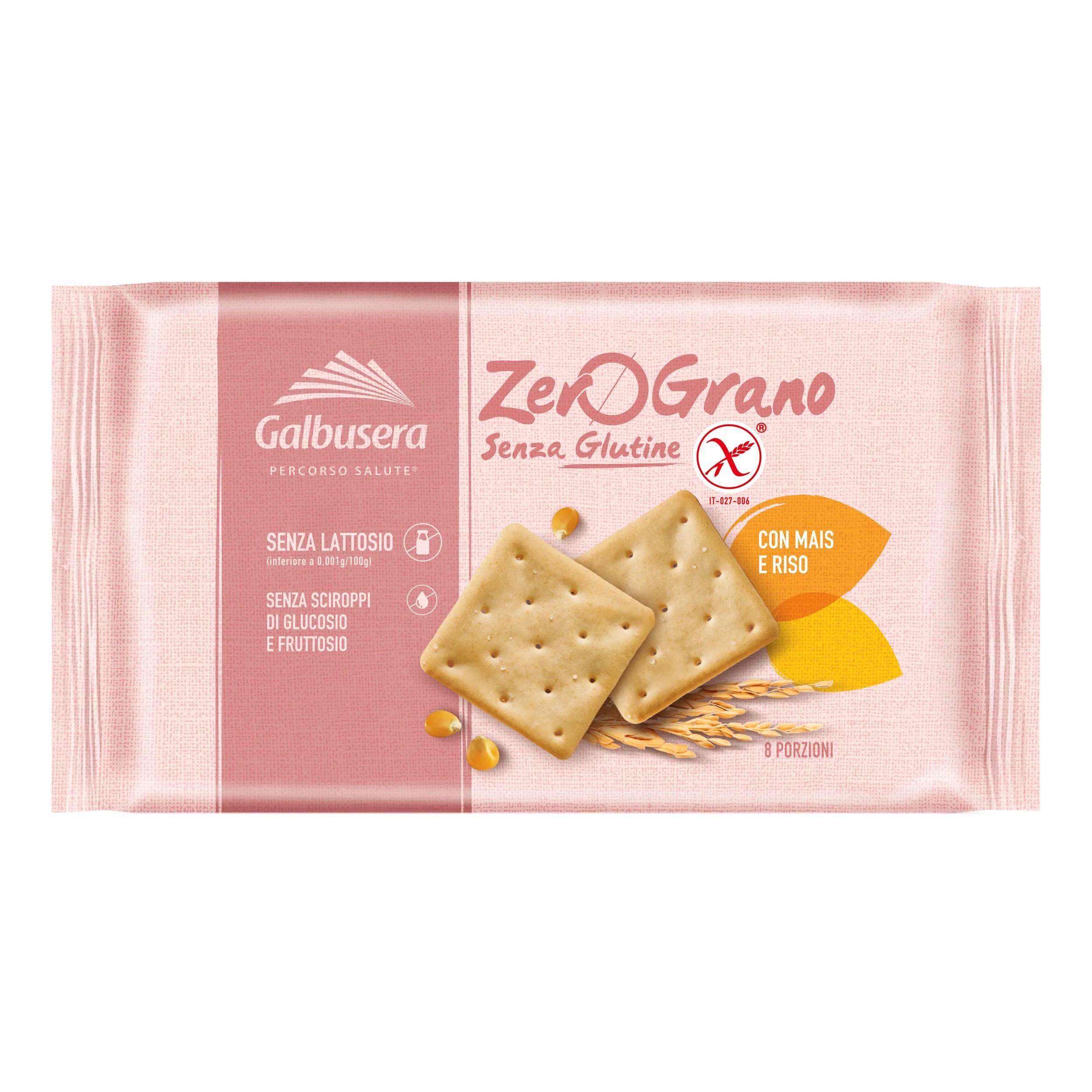 Galbusera ZeroGrano Cracker Senza Glutine 320 g