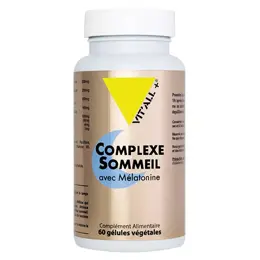 Vit'all+ COMPLEXE SOMMEIL avec Mélatonine 60 gélules végétales