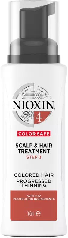 Nioxin System 4 Tratamento Para Cabelos Coloridos Com Afinamento Avançado 100Ml
