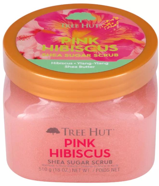 Tree Hut Gommage au Sucre Hibiscus Rose 510 gr