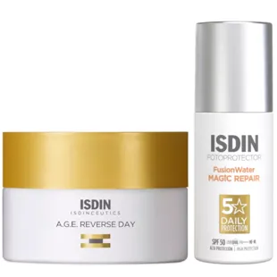 Isdin Age Reverse Day 51.5 gr + Fusion Water Magic Repair SPF50 50 ml