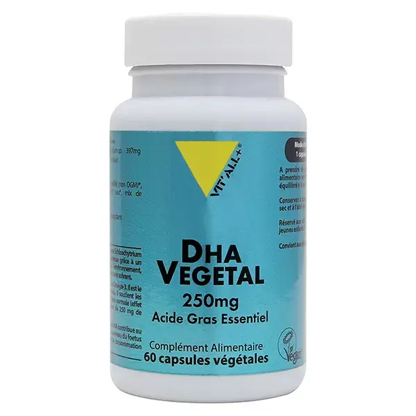 Vit'all+ DHA VEGETAL 250mg 60 capsules