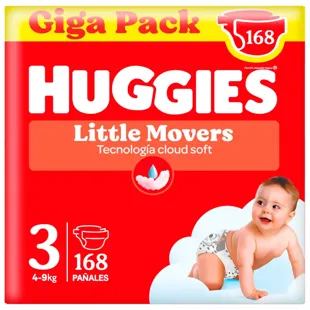 Huggies Ultra Comfort Diapers Size 3 168 units