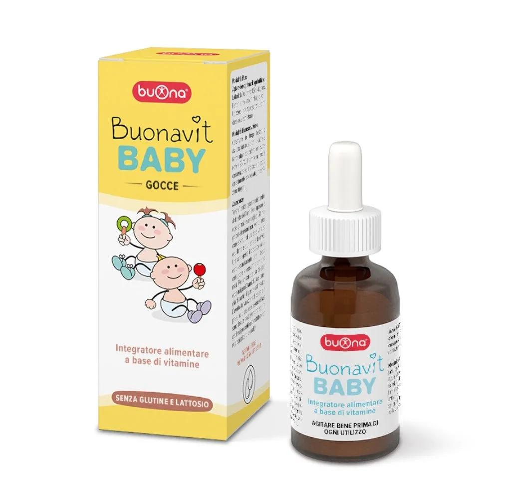 Buonavit Baby Gocce Integratore Vitaminico per Bambini 20 ml