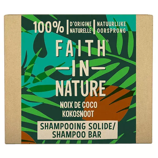 Faith In Nature Shampoing Solide Noix de Coco 85g